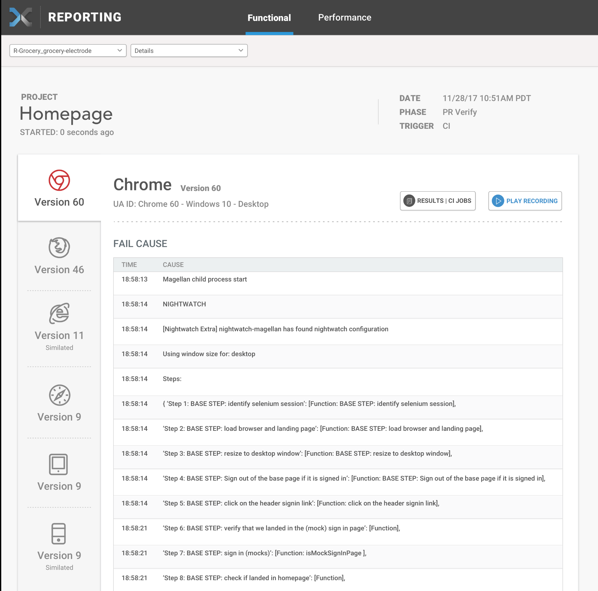 Functional Real-Time Dashboard